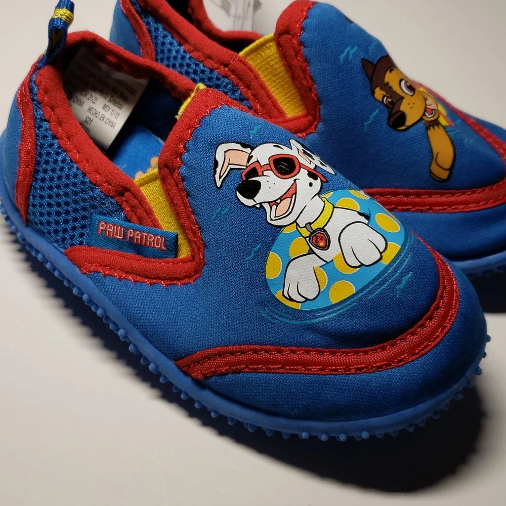 Paw patrol toddler boys beach water shoes